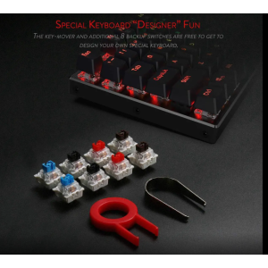 Redragon K556 RGB LED Backlit Wired Mechanical Gaming Keyboard