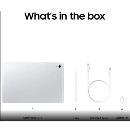 Samsung - Galaxy Tab S10 FE+ - 13.1" 256GB - Wi-Fi - with S-Pen - Blue (SM-X620NLBEXAR)