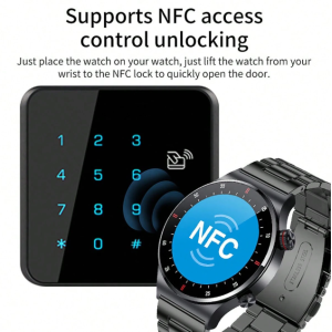 LIGE Smart Watch NFC Access Control Sports Fitness