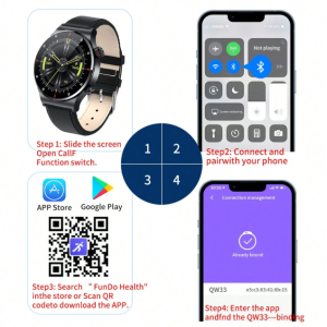 LIGE Smart Watch NFC Access Control Sports Fitness