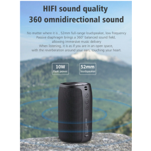 ZEALOT ZEALOT S32 10W Wireless Speaker, Outdoor Portable, Bluetooth Speaker, IPX5 Waterproof,