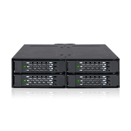 ICY DOCK Removable Device MB607SP-B ToughArmor 4x2.5"SATA SSD/HDD Bac...