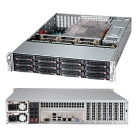 Supermicro Case CSE-826BE1C4-R1K23LPB 2U 12x3.5 inch HotSwap SAS/SATA...