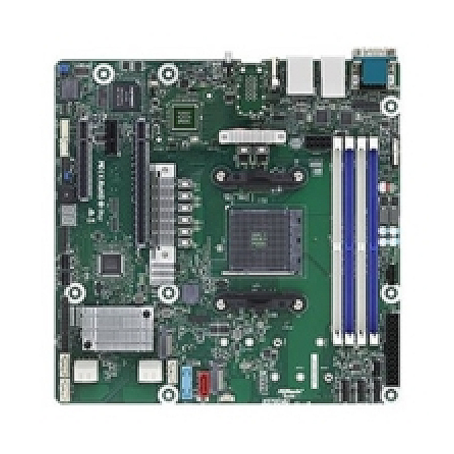 ASRock Server Motherboard X570D4U AMD AM4 PGA 1331 X570 DDR4 32GB PCI...