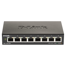 D-Link Switch DGS-1100-08V2 8Port Gigabit Switch DGS-1100 Smart Manag...