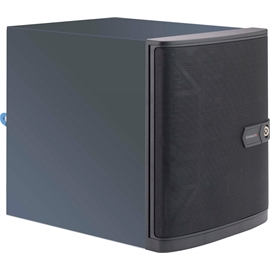 Supermicro Case CSE-721TQ-350B2 Mini-tower chassis with 4x 3.5 HDD tr...