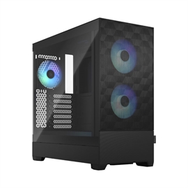 Fractal Design Case FD-C-POR1A-06 POP Mid Tower Air RGB Black Clear T...