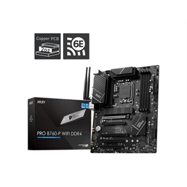 MSI Motherboard PROB760PWIFID4 PRO B760-P WIFI DDR4 B760 Socket1700 M...