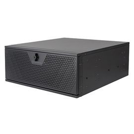 Silverstone Case RM44 4U Rackmount Server chassis with enhanced liqui...