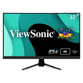 ViewSonic Monitor VX3267U-4K 32" 4K UHD IPS 3840x2160 with 65W USB-C/...