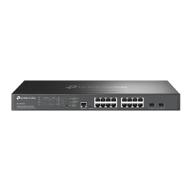 TP-Link Switch SG3218XP-M2 Omada 16-Port 2.5G and 2-Port 10GE SFP+ L2...