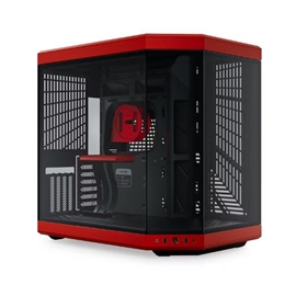 HYTE Case CS-HYTE-Y70-BR Y70 Dual Chamber Mid-Tower ATX Red Retail