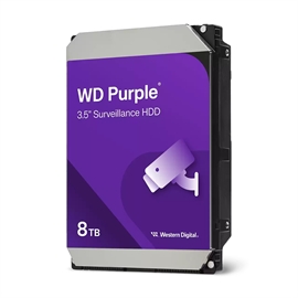 Western Digital Hard Drive WD85PURZ 8TB WD Purple 3.5" SATA 5640RPM 2...