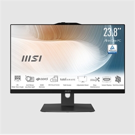 MSI All-in-One MAM242TP1M1099 Modern AM242TP 1M-1099US 23.8" Core i3-...