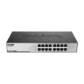 D-Link Switch DES-1016D 16PT 10/100 Unmanaged Desktop / Rackmount Swi...