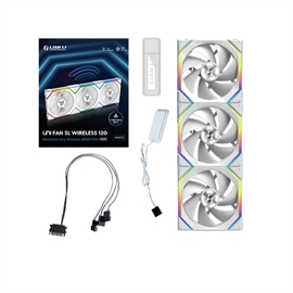 Lian-Li Fan 12SL1W3W UNI FAN SL 120 Wireless RGB 120mm Fan 3 pcs pk W...