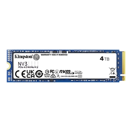 Kingston Solid State Drive SNV3S/4000G 4TB NV3 M.2 2280 PCIe4.0 NVMe ...
