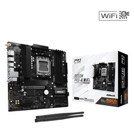 ASRock Motherboard B850M Pro-A WiFi AMD B850 AM5 Max256GB DDR5 Micro ...
