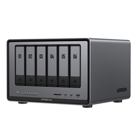 UGREEN Network Attached Storage DXP6800 Pro 6-Bay Thunderbolt Core i5...