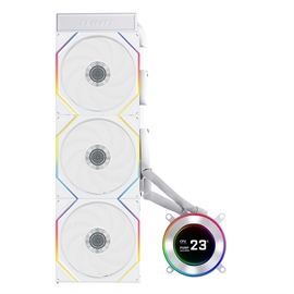 Lian-Li Fan HS2LCD36TW 2.1" LCD 3xUNI FAN Radiator White Retail