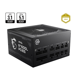 MSI Power Supply MAGA750GLSPCIE5 MAG A750GLS PCIE5 750Watts 80+ Gold ...