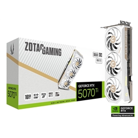 ZOTAC Video Card ZT-B50710Q2-10P GeForce RTX 5070 Ti SOLID CORE OC Wh...