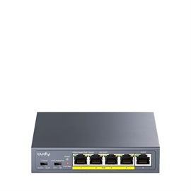Cudy Switch GS1005P 5-Port 10/100/1000M PoE+ Switch 60W Retail