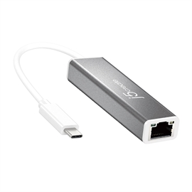 j5create Network JCE133G USB-C to Gigabit Ethernet Adapter Retail