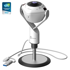j5create Camera JVU368 360° AI-Powered Webcam with Speakerphone Retail