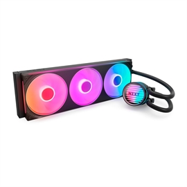 NZXT Fan RL-KR36C-B1 KRAKEN CORE 360 RGB 360MM AIO LIQUID CPU COOLER ...