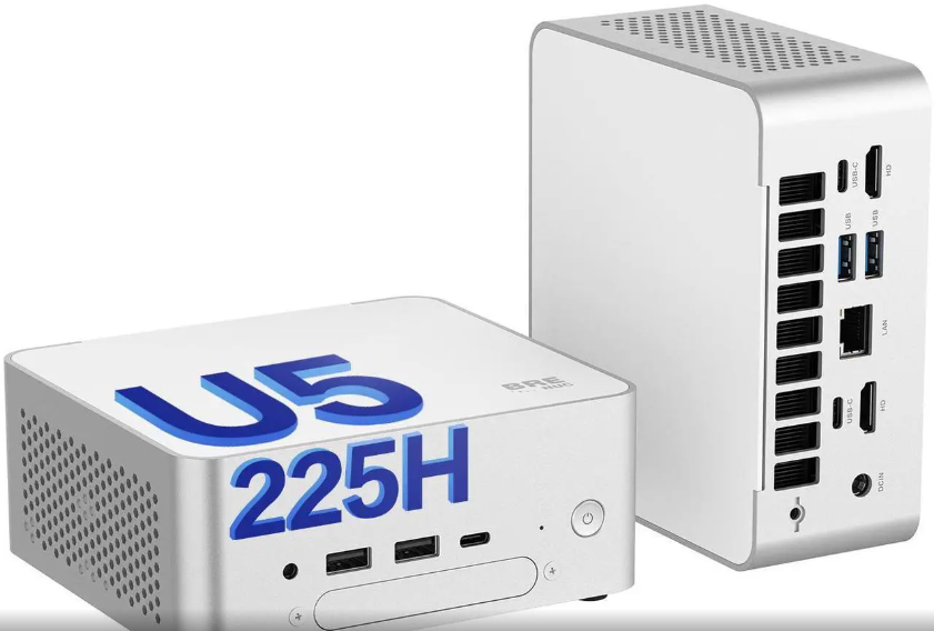 BRENUC BREC Mini PC - Intel Core Ultra 5 225H, 16GB DDR5 RAM 512GB SS...