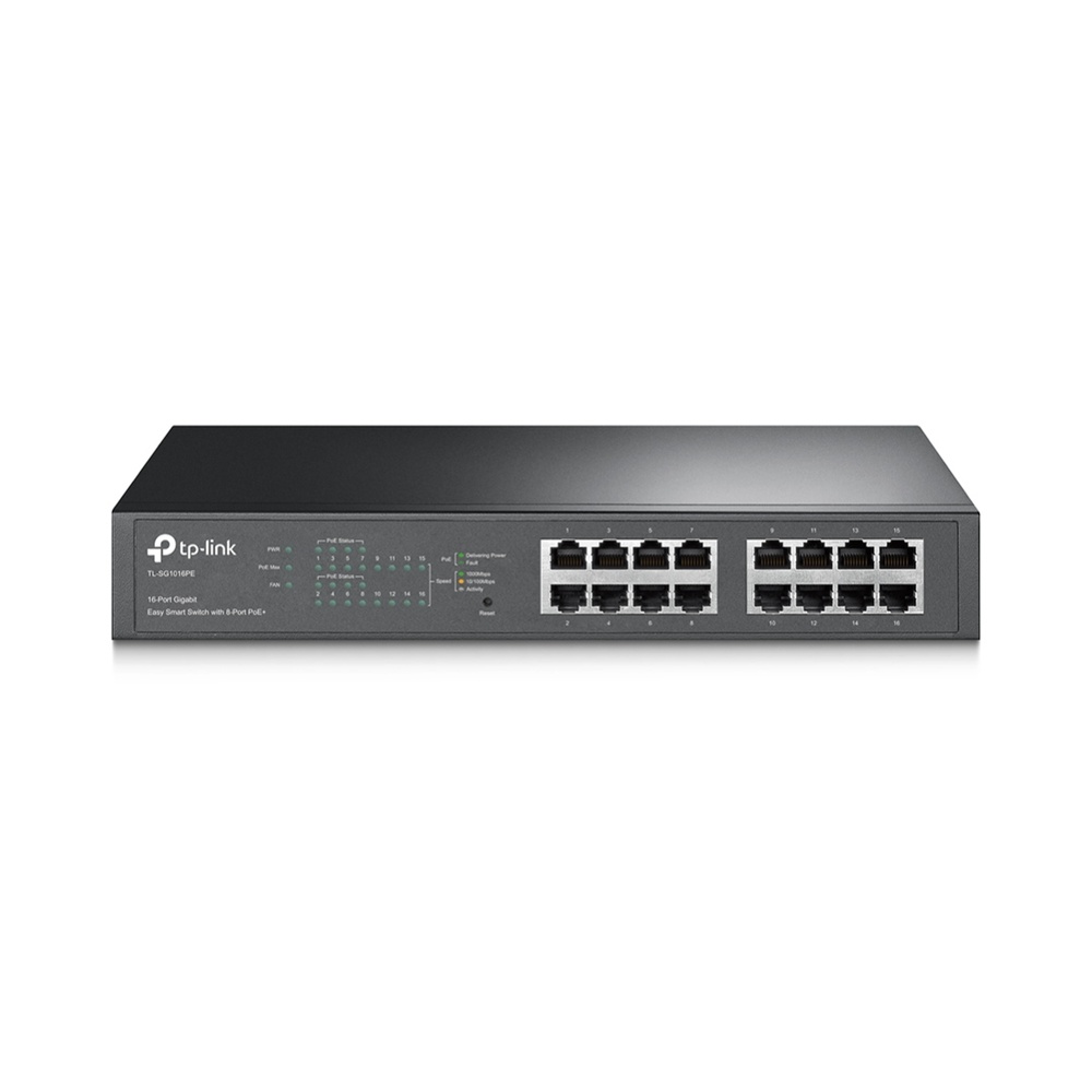 TP-Link Networking Switch TL-SG1016PE 16Port Gigabit Easy Smart PoE S...