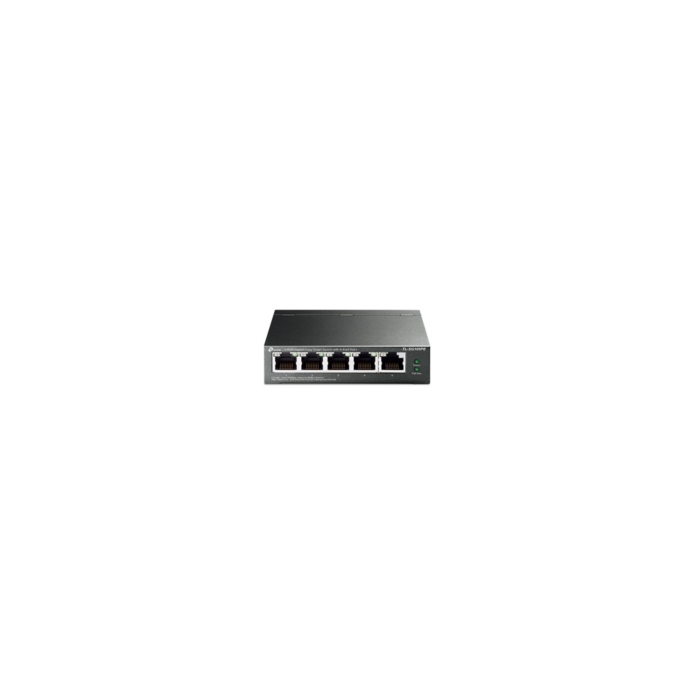 TP-Link Switch TL-SG105PE 5-Port Gigabit Easy Smart Switch 65W PoE po...