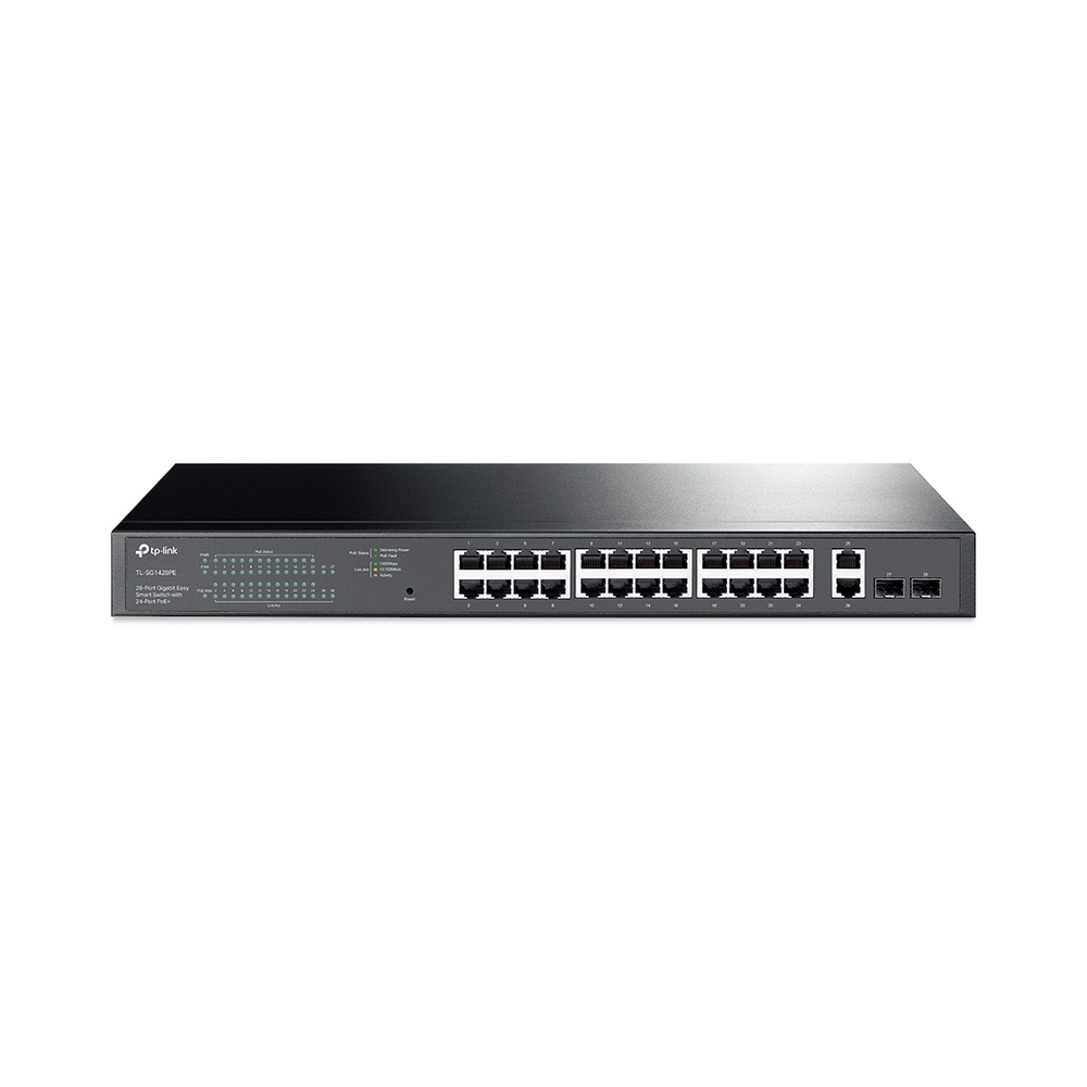 TP-Link Switch TL-SG1428PE 28-Port Gigabit Easy Smart Switch with 24-...