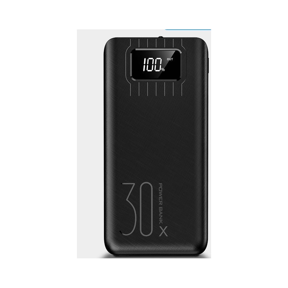 Large-capacity Power Bank 30000 MAh With Digital Display LED Light Bl...