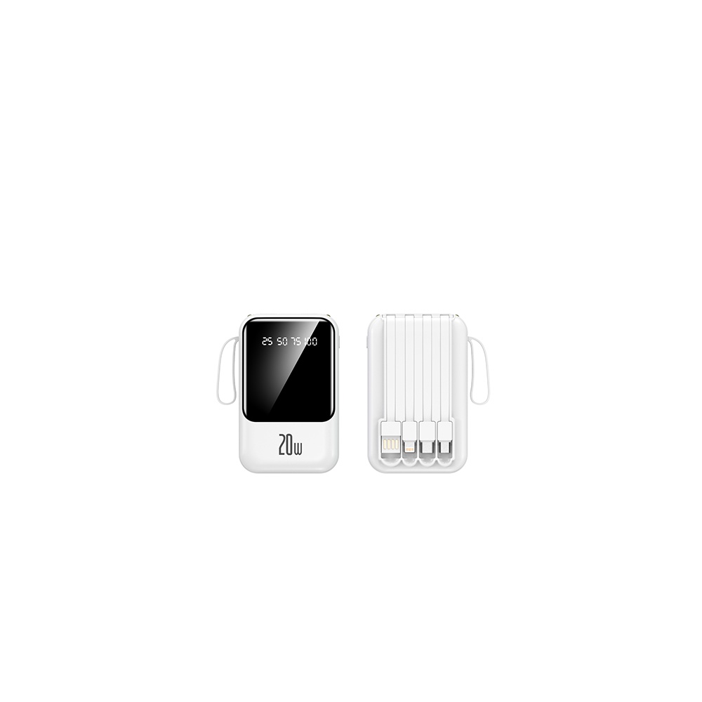 KP-720 Best-selling 8000mAh High-capacity Power Bank With Digital Dis...