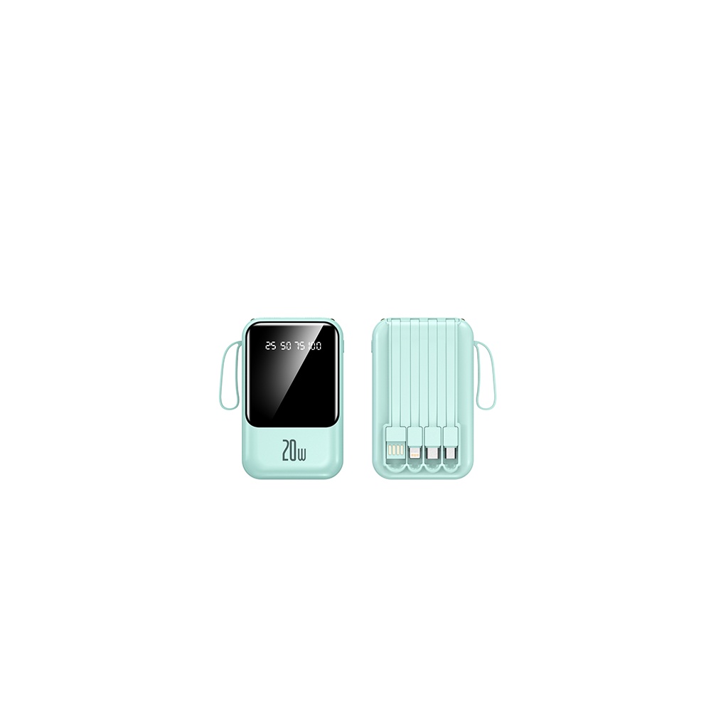 KP-720 Best-selling 8000mAh High-capacity Power Bank With Digital Dis...