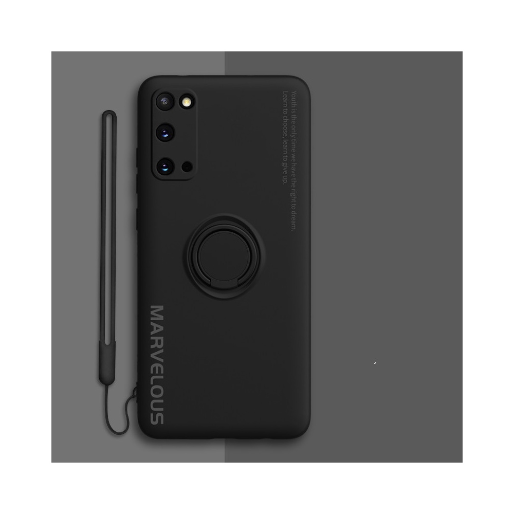 Liquid silicone anti-drop ultra-thin soft shell Black-S20