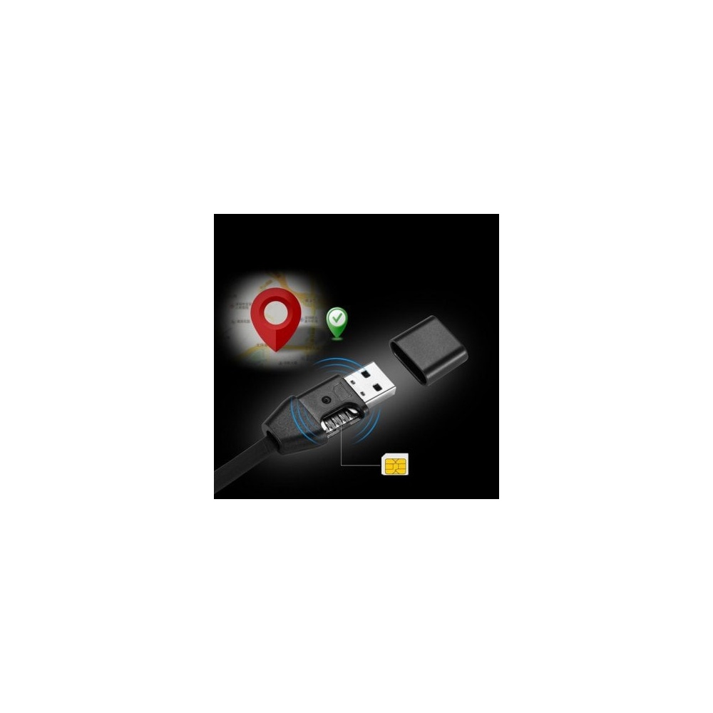 Intelligent Tracker Mini GPS Positioning USB Wire Fast Charging Data ...