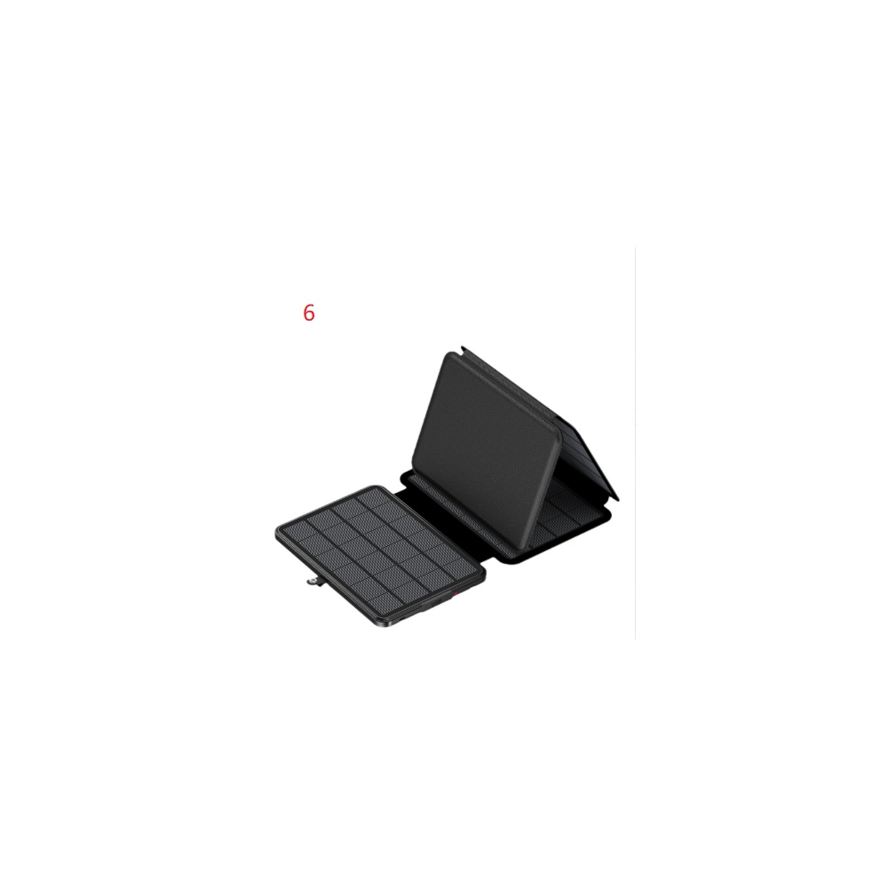 Folding Solar Charging Device Emergency Charger 6Solar Panel-3.7W
