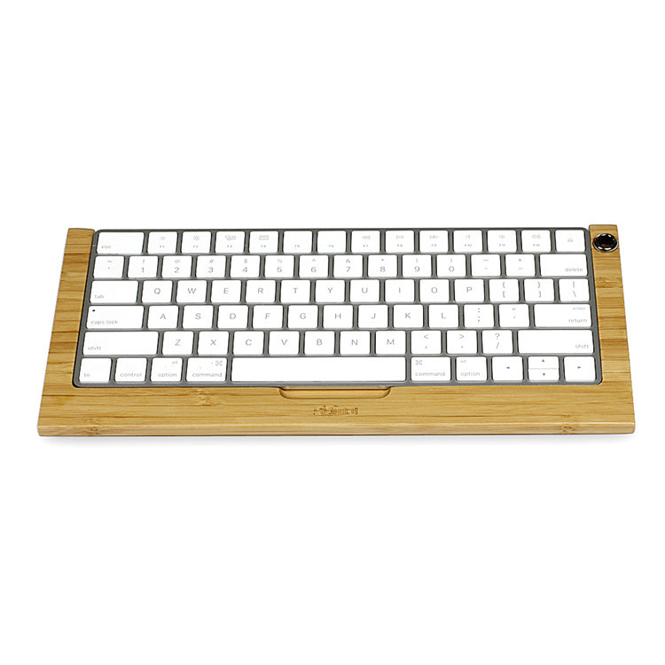Apple Bluetooth Keyboard Carrier 2 Generation Bluetooth Keyboard Wood...