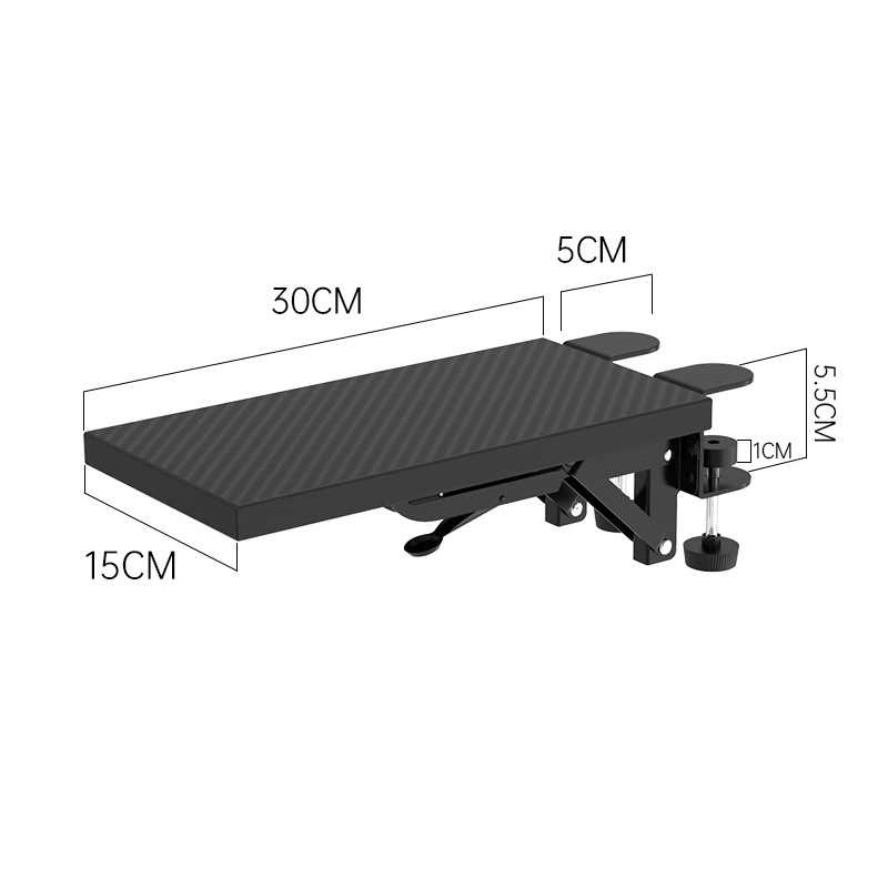 Computer Hand Bracket Table Mouse Pad Wrist Bracket Punch-free Arm Br...