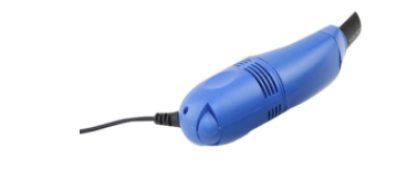 Mini Computer Keyboard Cleaner Keyboard Brush - Dark blue-USB