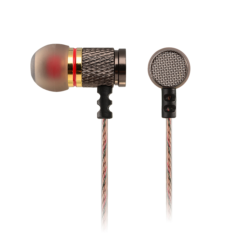 KZ EDR1 Hifi High-quality Wired MP3 Metal Phone Headset - Without whe...