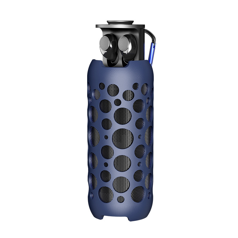 Outdoor Mini Wireless Bluetooth Audio Headset - Blue