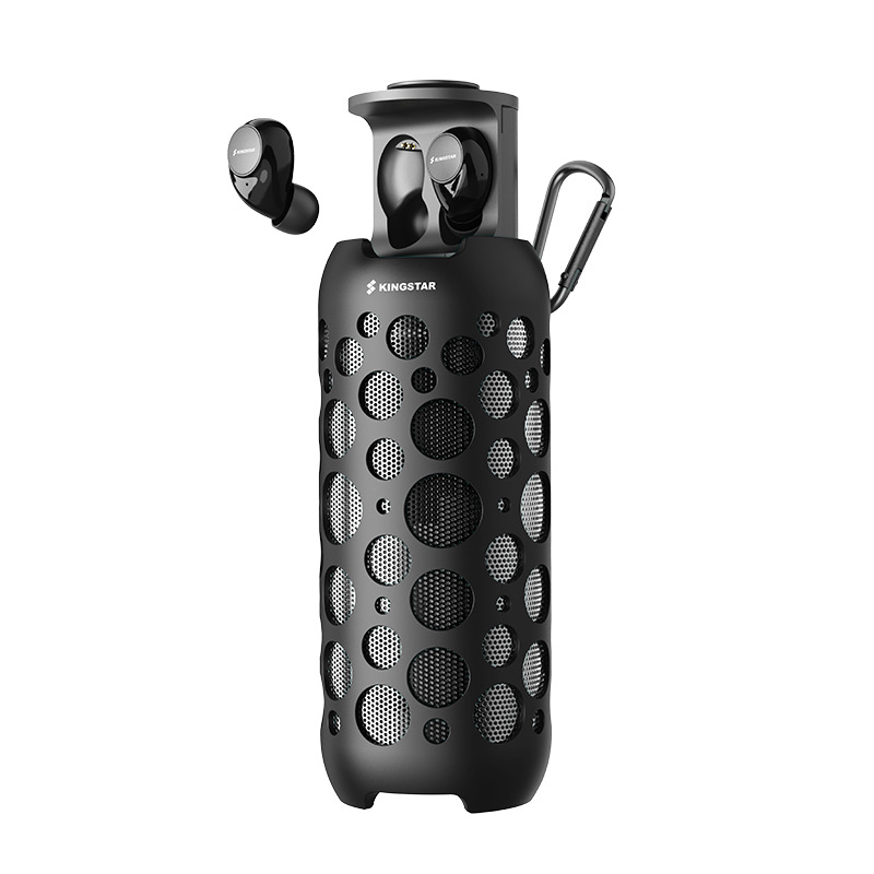 Outdoor Mini Wireless Bluetooth Audio Headset - Black