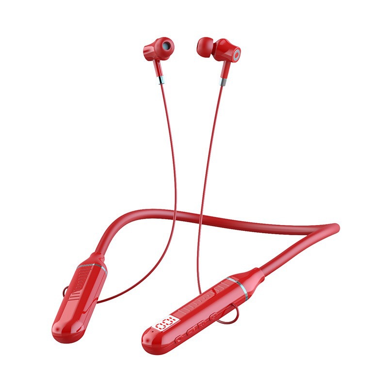Power Display Card Wireless Bluetooth Sports Headset Long Endurance I...