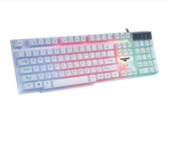 Robotic keyboard - White