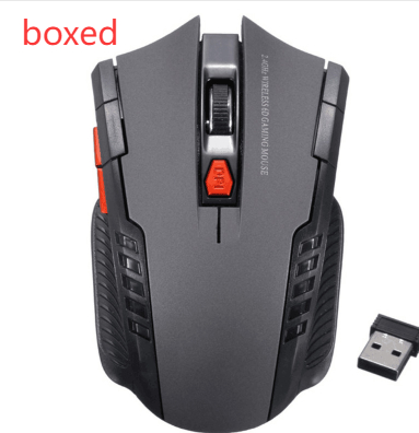 Gaming wireless 2.4G wireless optical mouse - Grey boxed