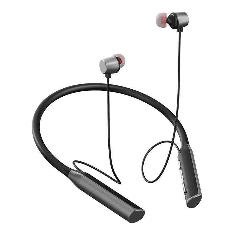 Wireless Bluetooth Headset Neck-worn Sports Stereo Headset With Card ...